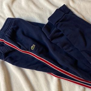 Lacoste sweatpants boys size 14